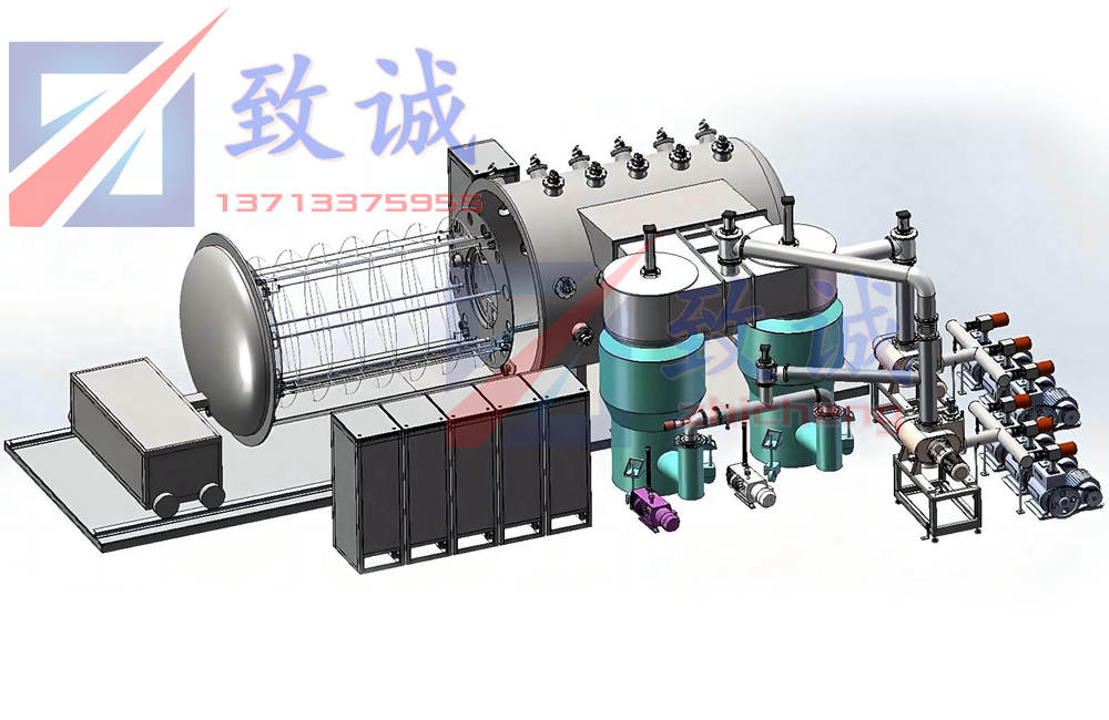 臥式（shì）離子鍍膜設備